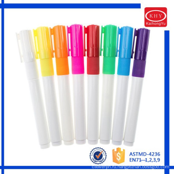 Multi-color PVC box pack stationery liquid chalk pens